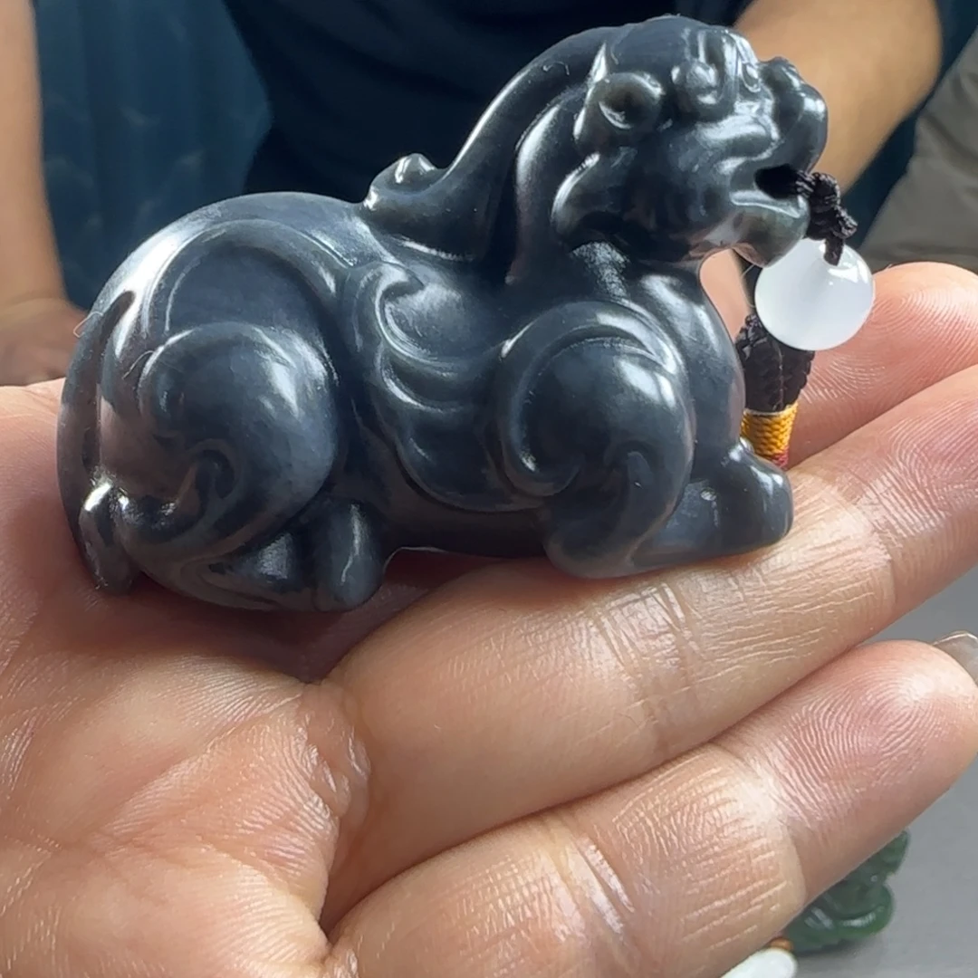 和田玉未镶嵌吊坠(不含链)