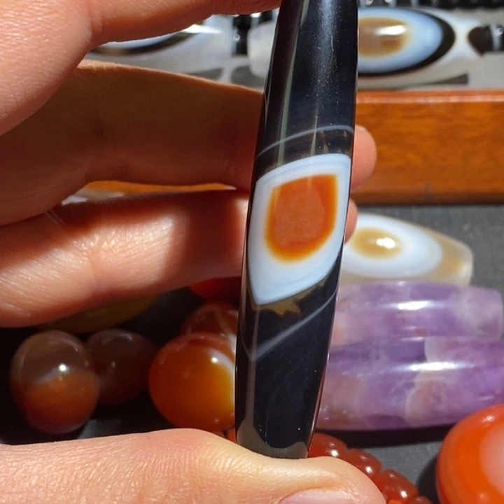 玛瑙/玉髓未镶嵌项链