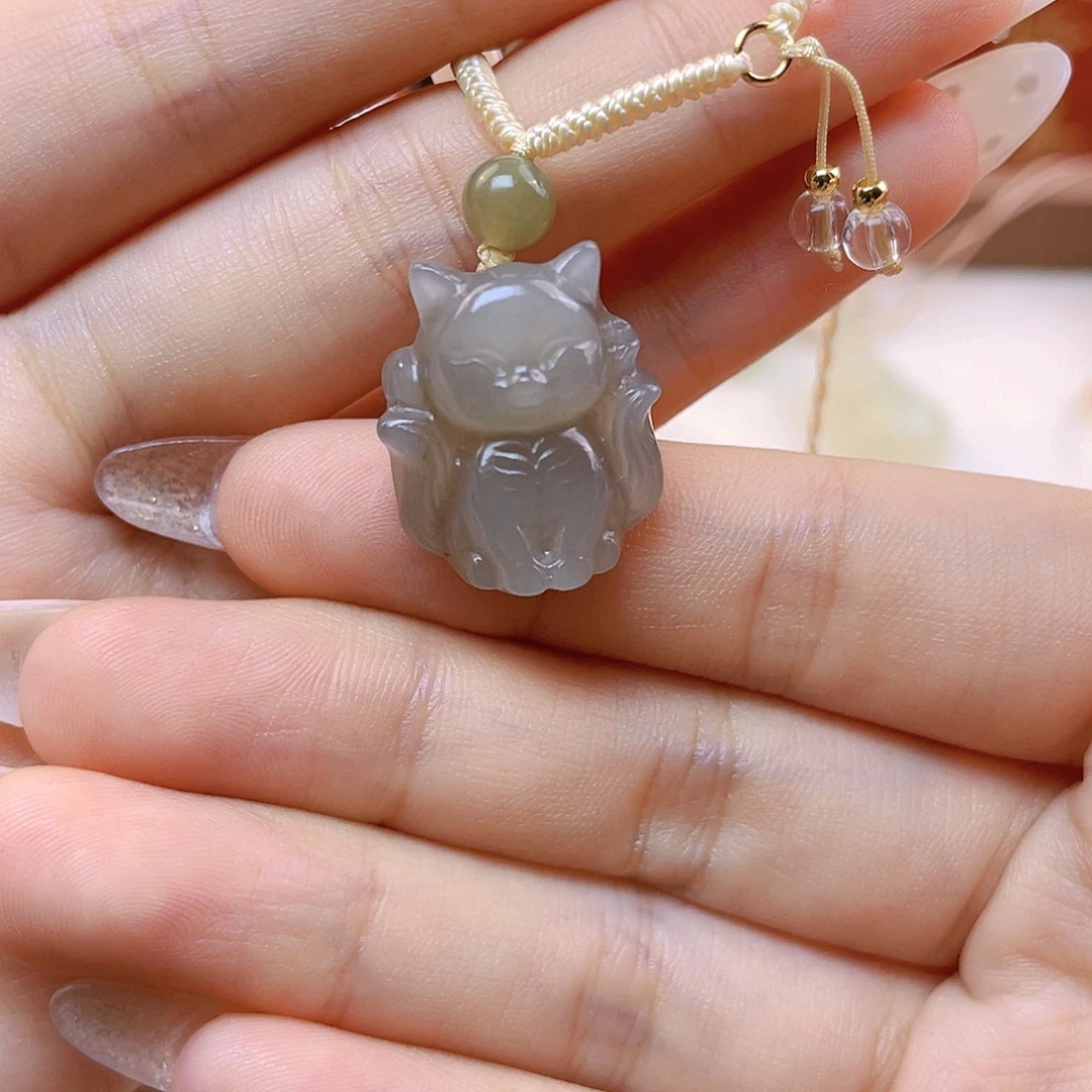 沐***❥和田玉未镶嵌吊坠(赠链)