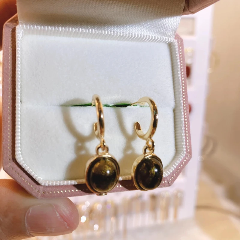 铜合金耳饰 C形时尚美拉德耳饰LY0389