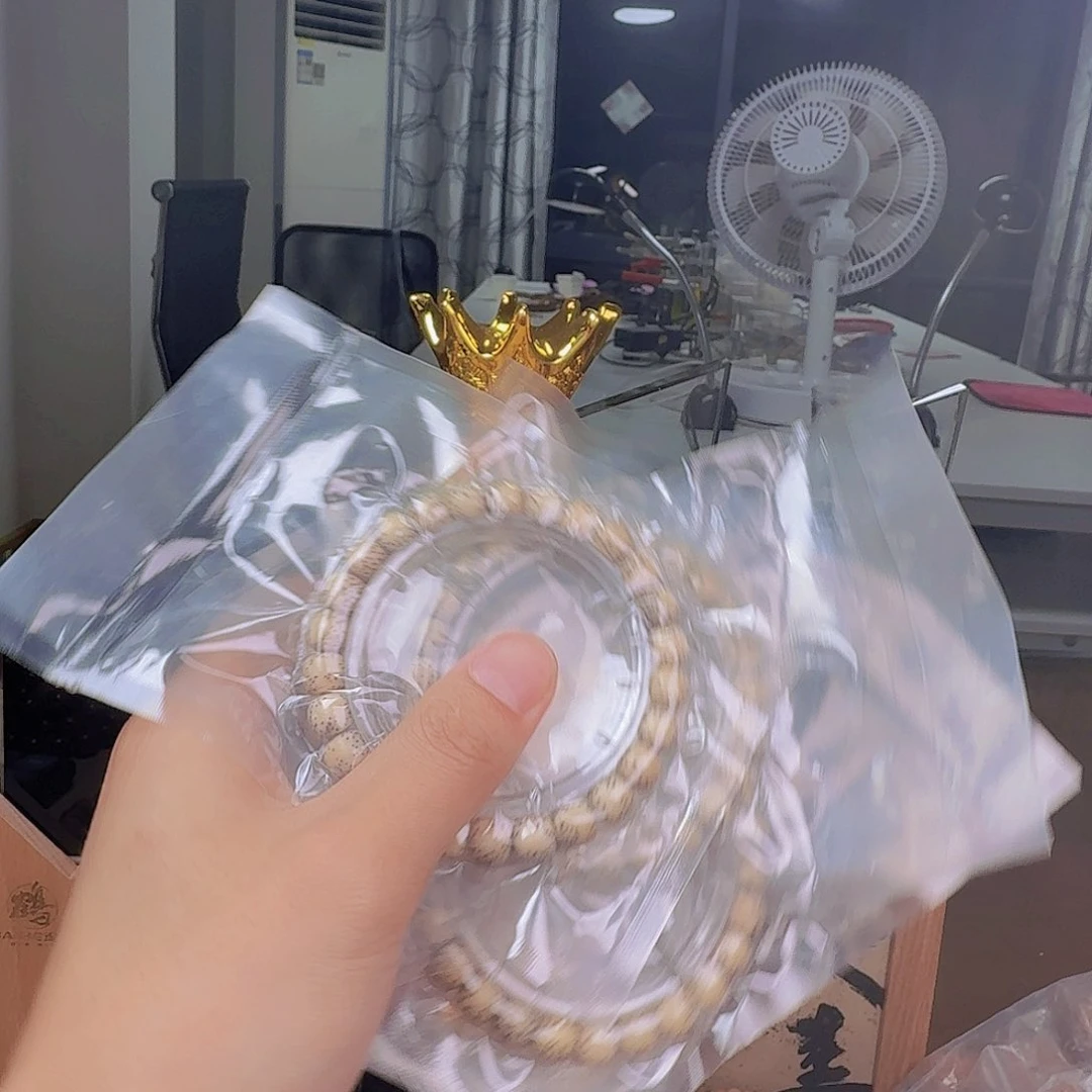 菩提无事牌星月大留白单圈