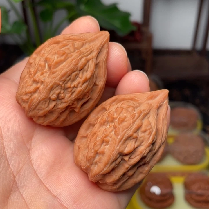 吊坠文玩核桃大*鱼瓷瓶