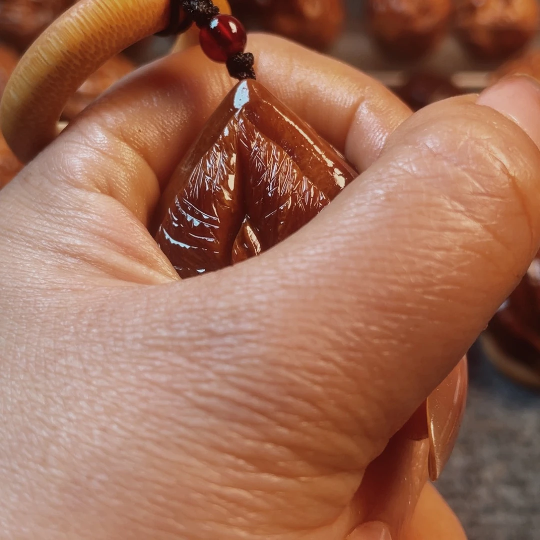 橄榄核手串/手链玉华三面