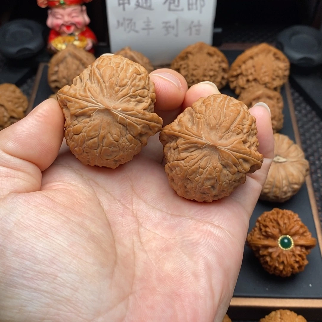 把件文玩核桃全品大团圆43边45肚