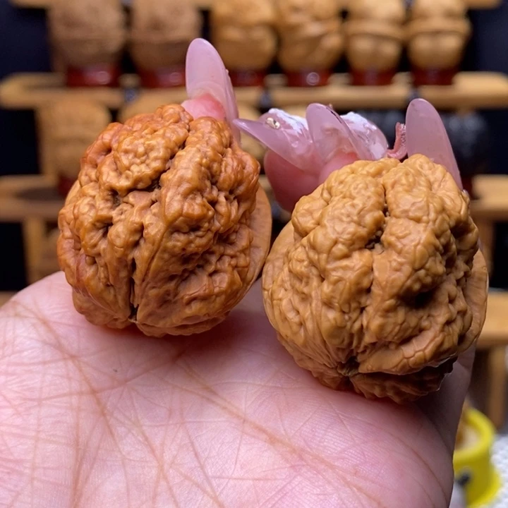 把件文玩核桃血舍利25号37尺