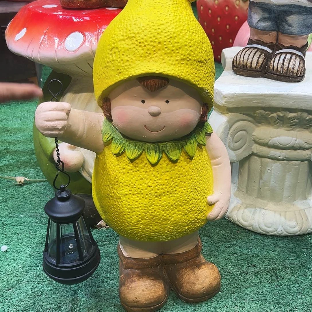 花园摆件红红火火