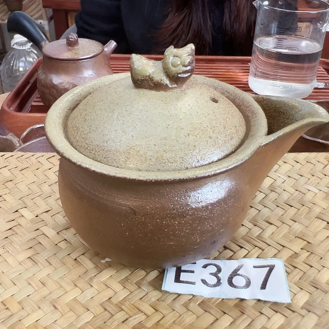雷州窑一把手茶壶E367盖碗