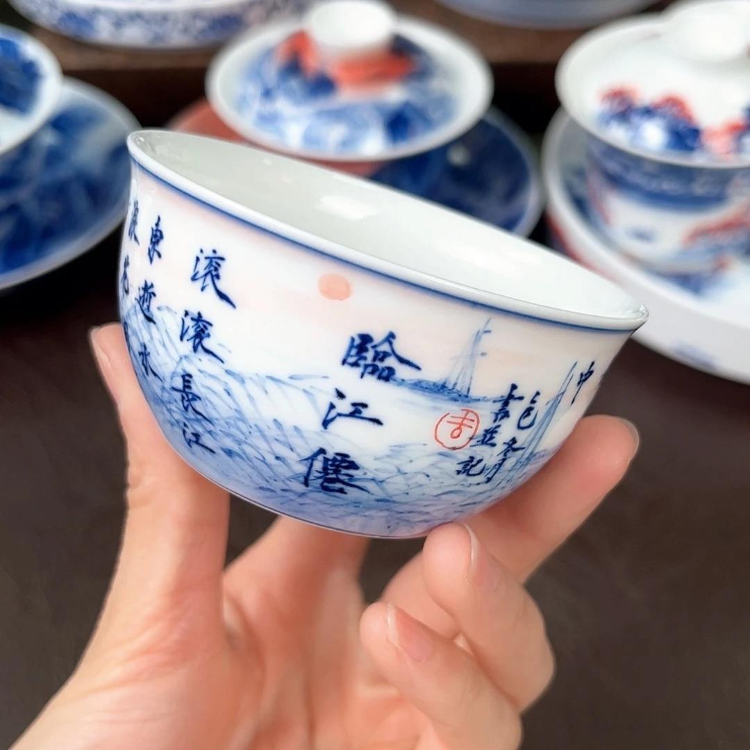 手绘高温瓷器瓷器