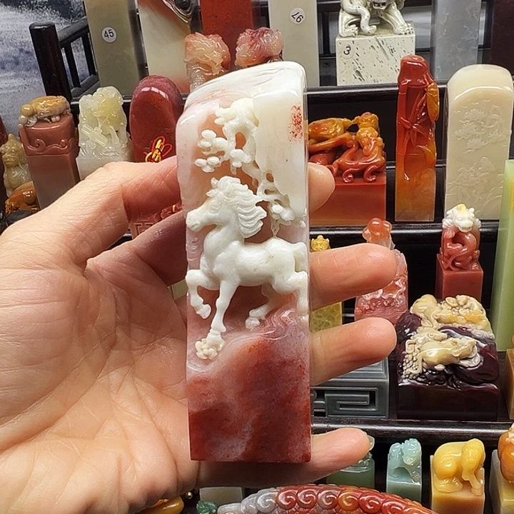 印石寿山石寿山石手工雕刻