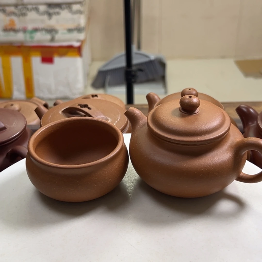 茶壶紫砂黄将破小仿古150