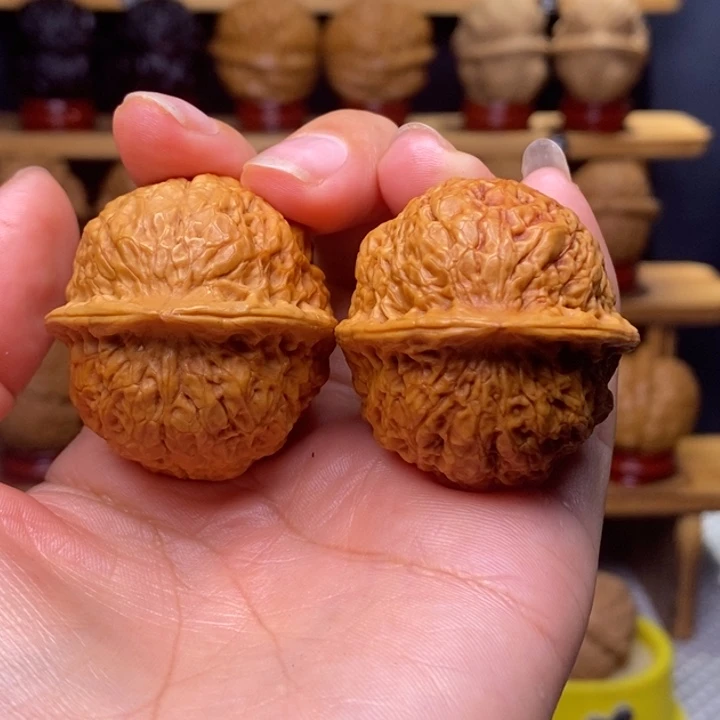 文玩核桃把件大理狮子头59