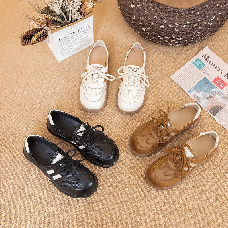 【女鞋】2025头层牛皮夏季新款时尚好穿百搭软底软面