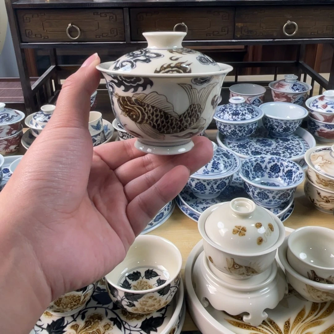 景德镇手工手绘茶具