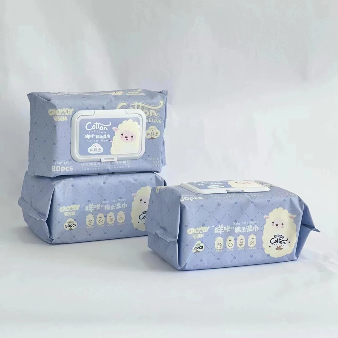 可润比湿巾80抽