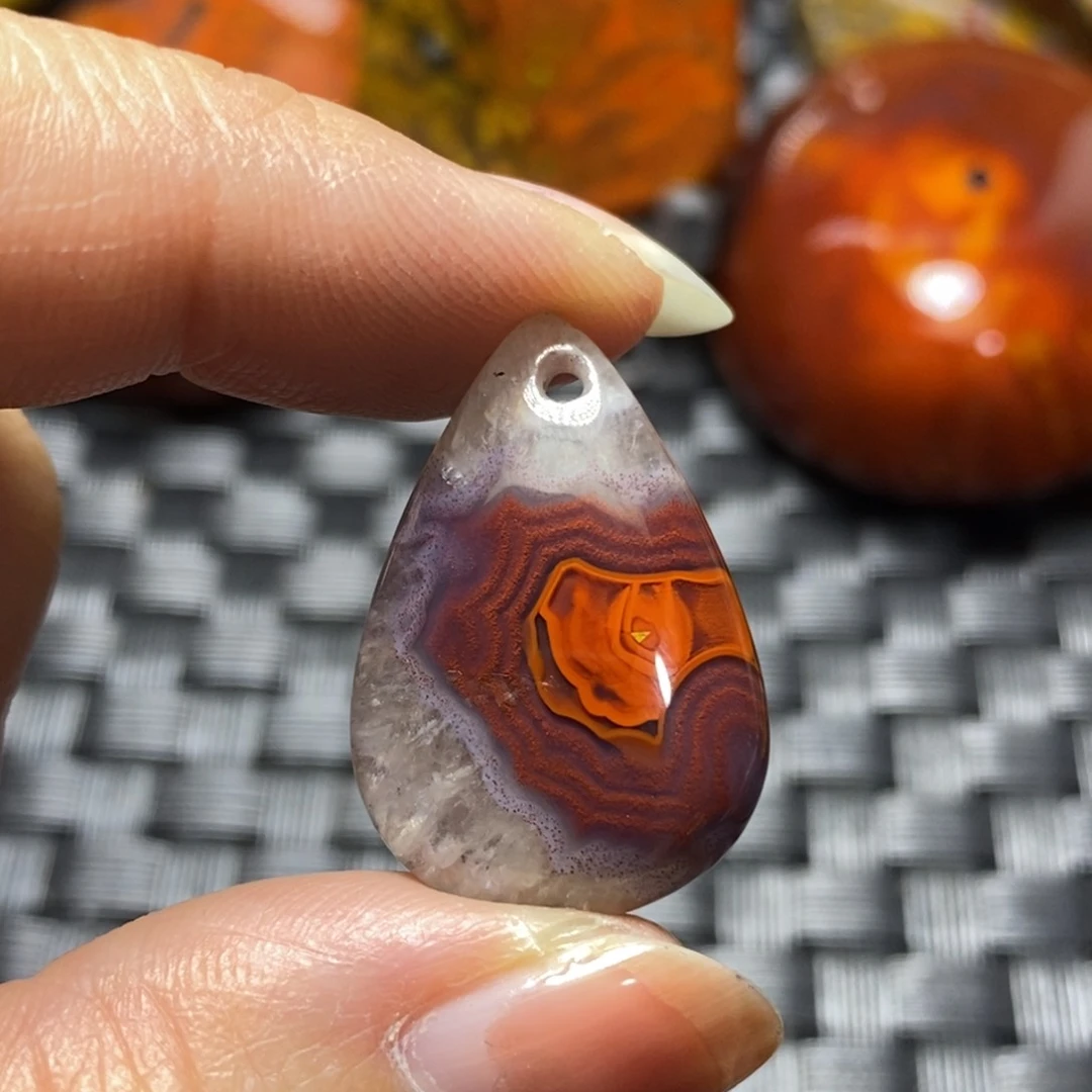 玛瑙/玉髓挂件未镶嵌