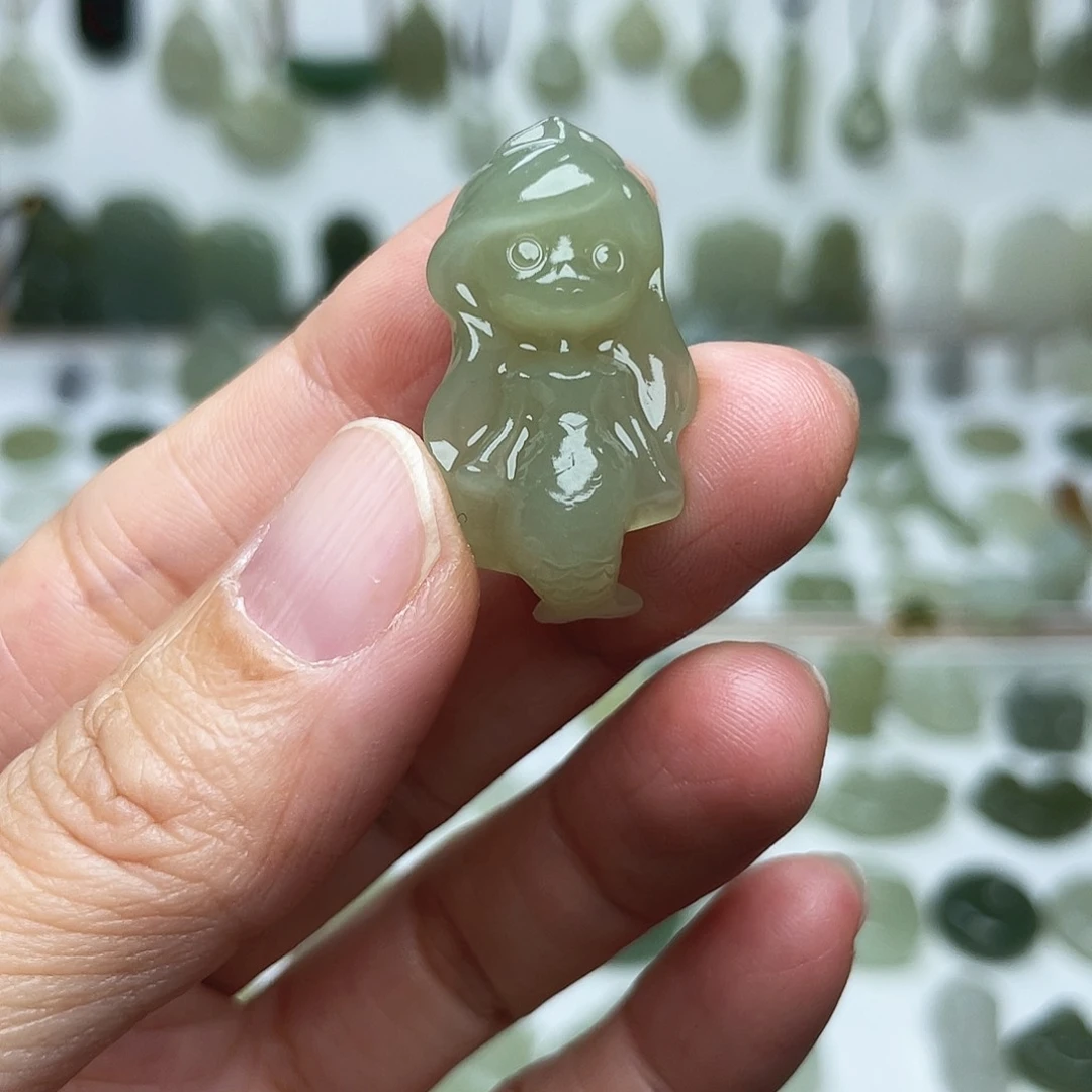 颈饰未镶嵌和田玉