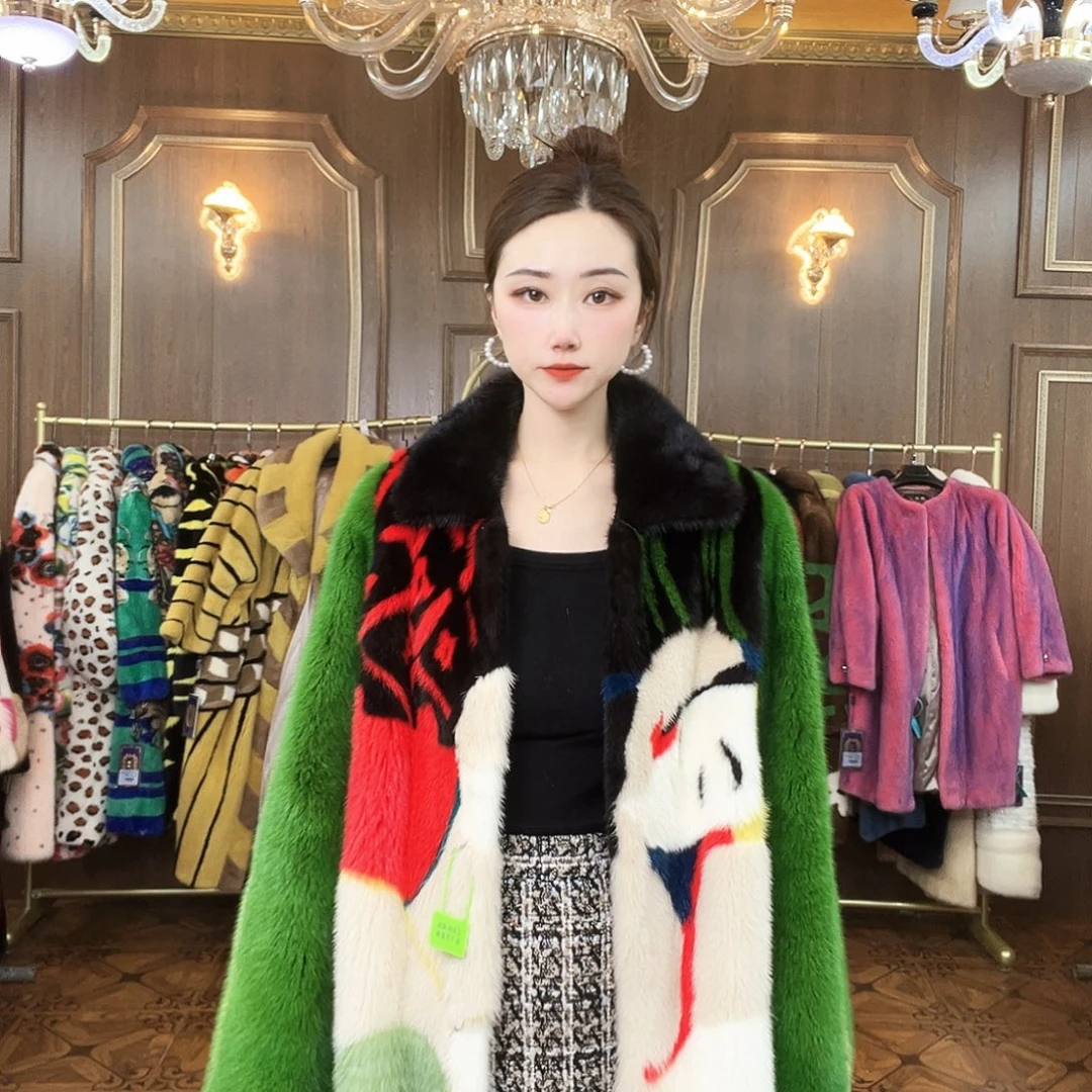 貂皮大衣时尚潮流