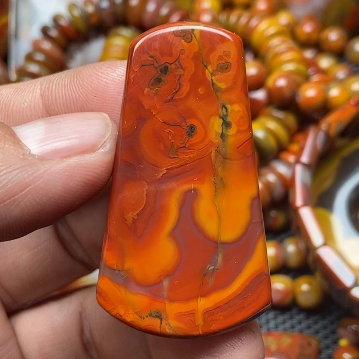 玛瑙/玉髓吊坠未镶嵌