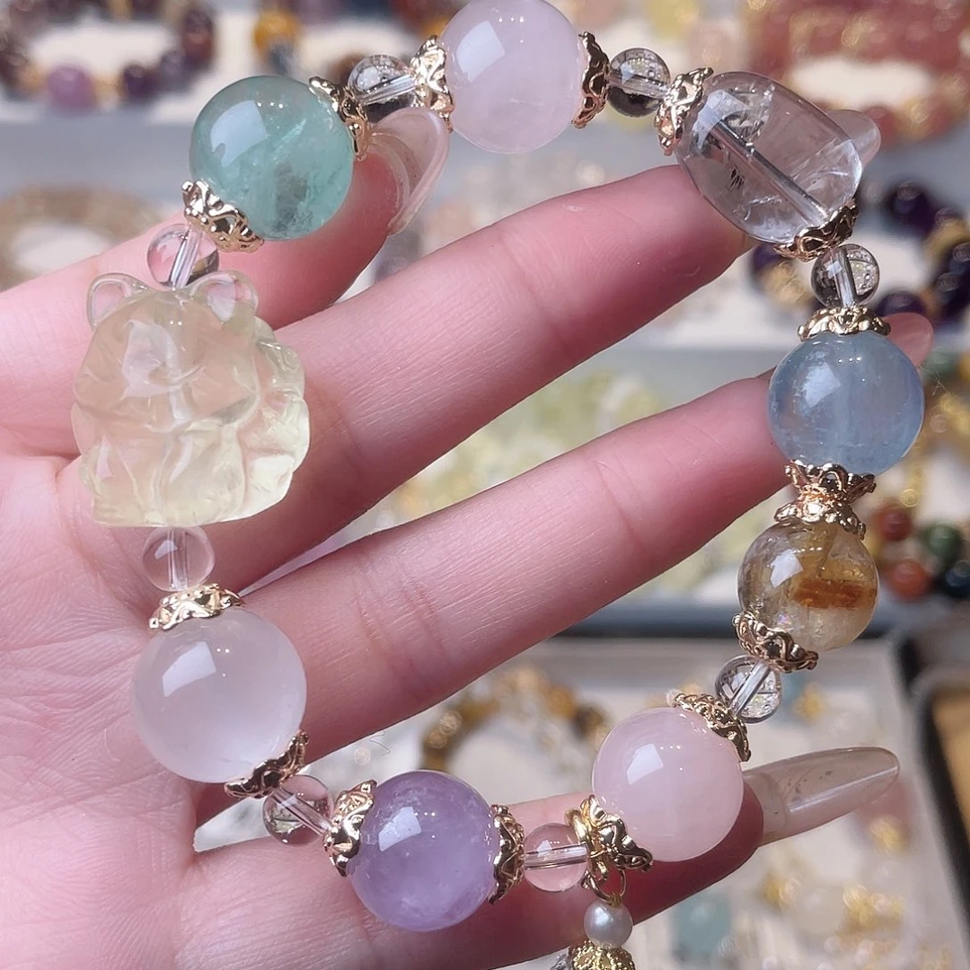 水晶手链合金R*玲尺寸