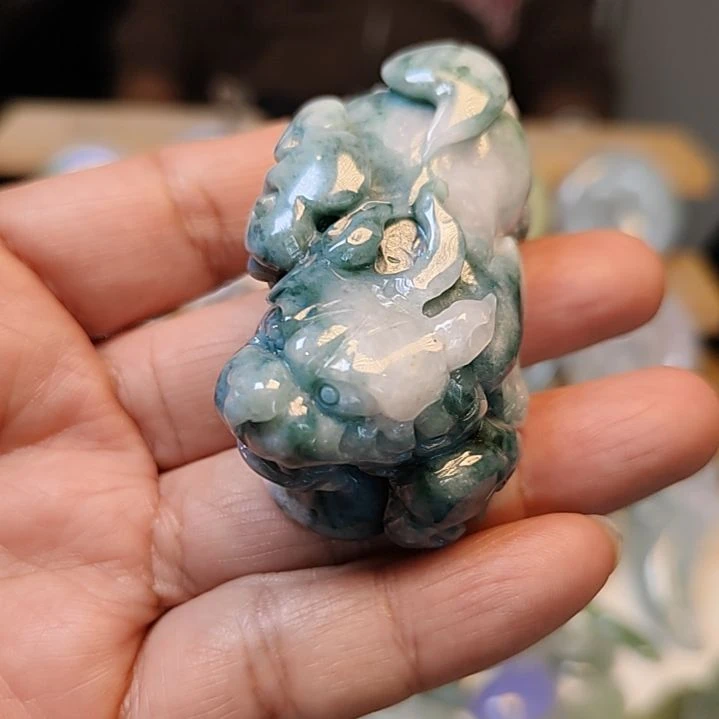 翡翠吊坠(不含链)未镶嵌海*杨