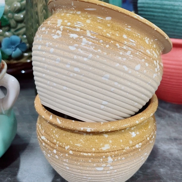 多肉陶瓷花盆满10元包邮