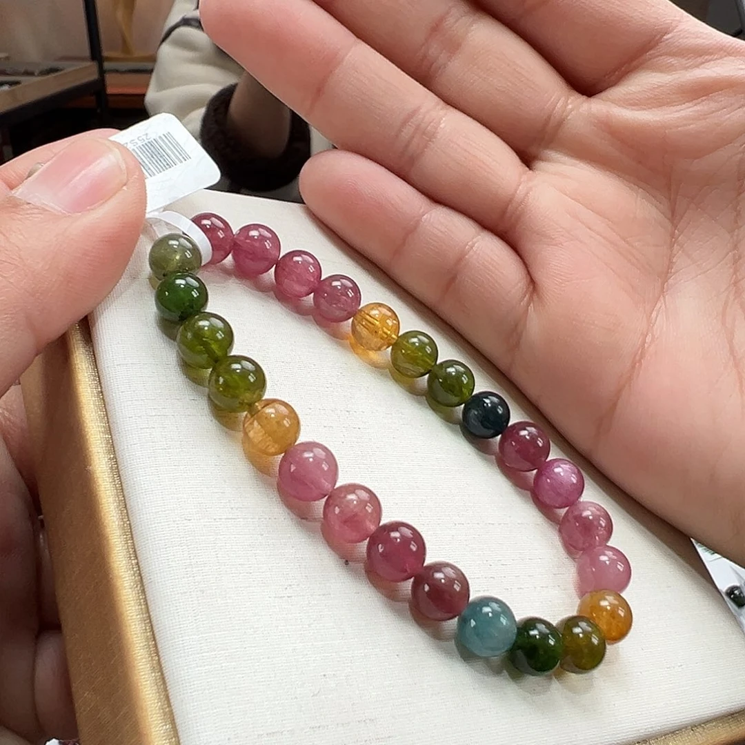 未镶嵌手串碧玺7mmmmmmmmmm