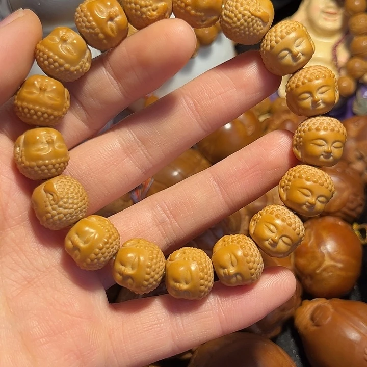 橄榄核手串/手链猴头1.45宝宝佛