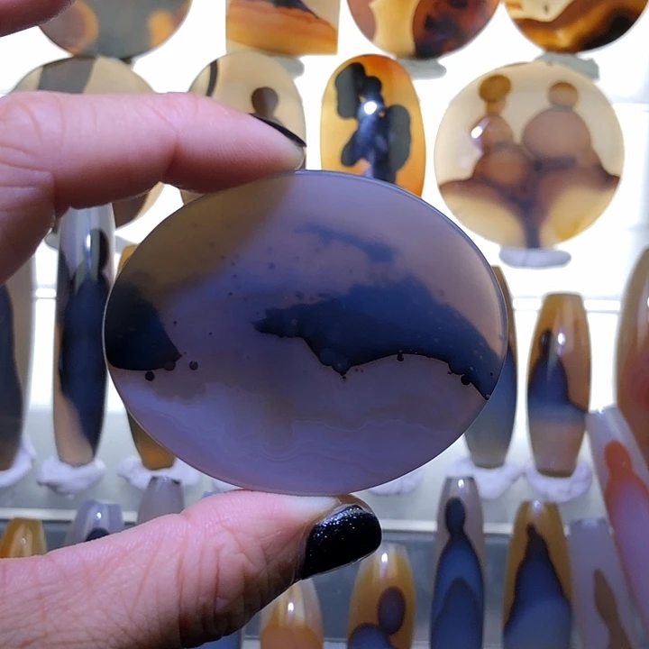 查罗石银S925镀金镶嵌珠宝半成品113