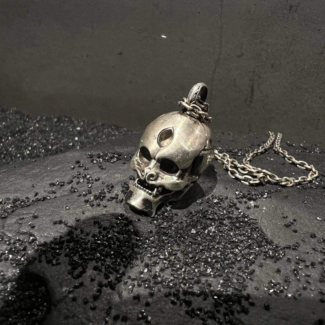 吊坠925银 灵史会馆-925银-尸陀林主项链