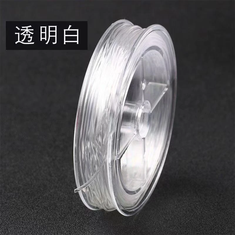 进口弹力线圆形透明文玩 线手链绳穿珠皮筋松紧线专业编绳串