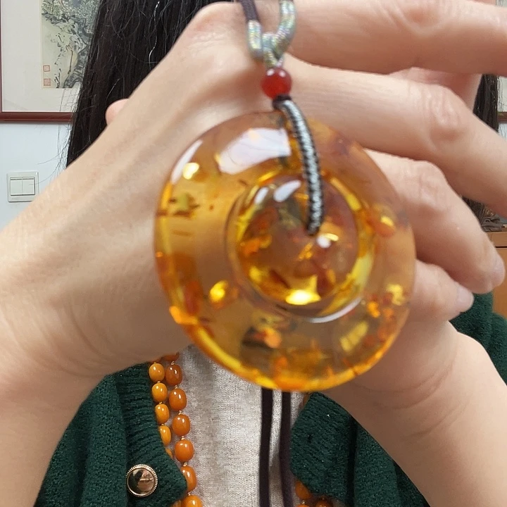 琥珀（花珀）珠宝奇石未镶嵌17克