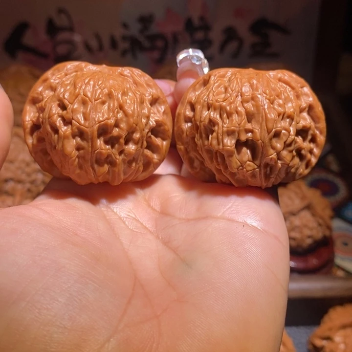 文玩核桃吊坠42正磨