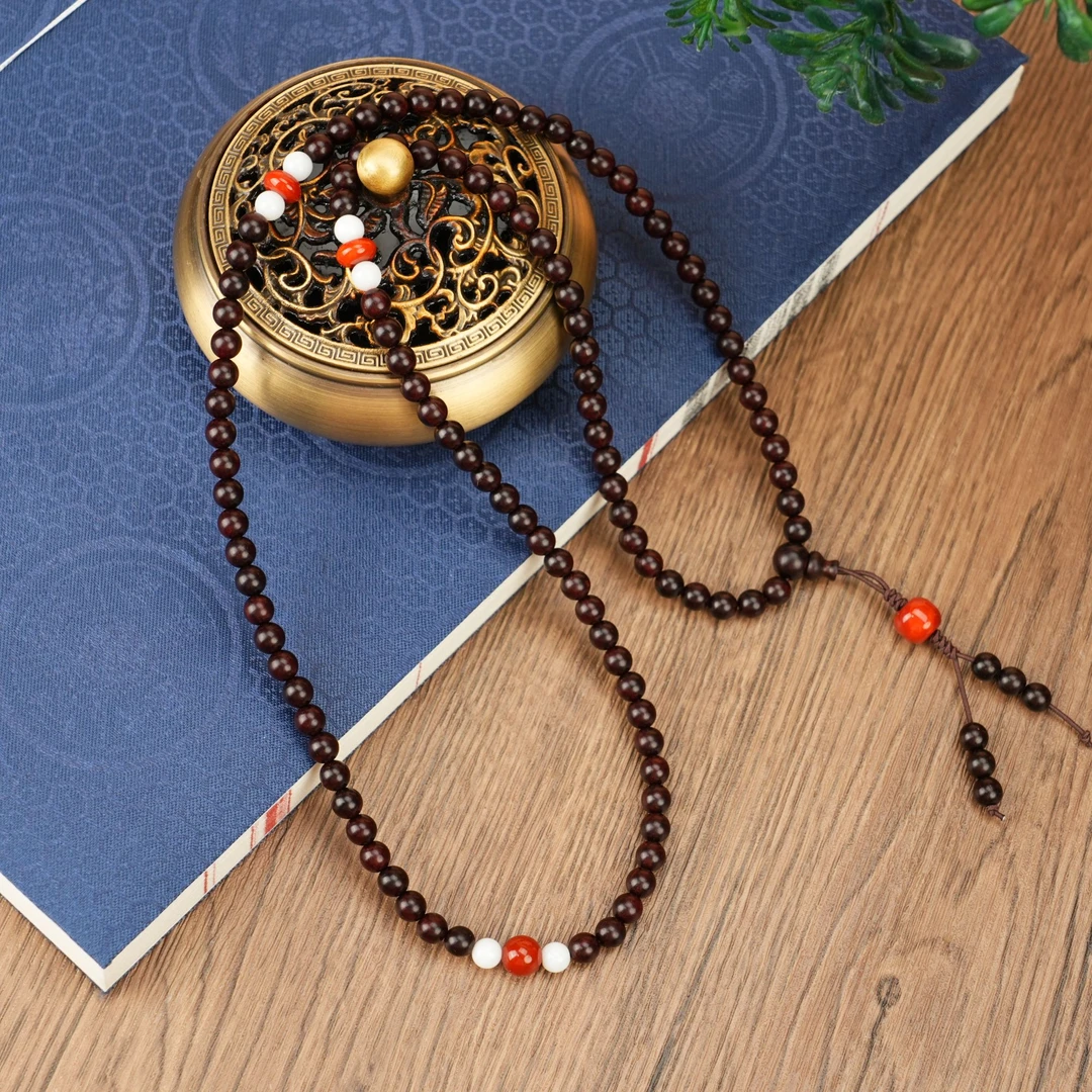 【檀锦阁】赤霞-小叶紫檀-手串-gz0095