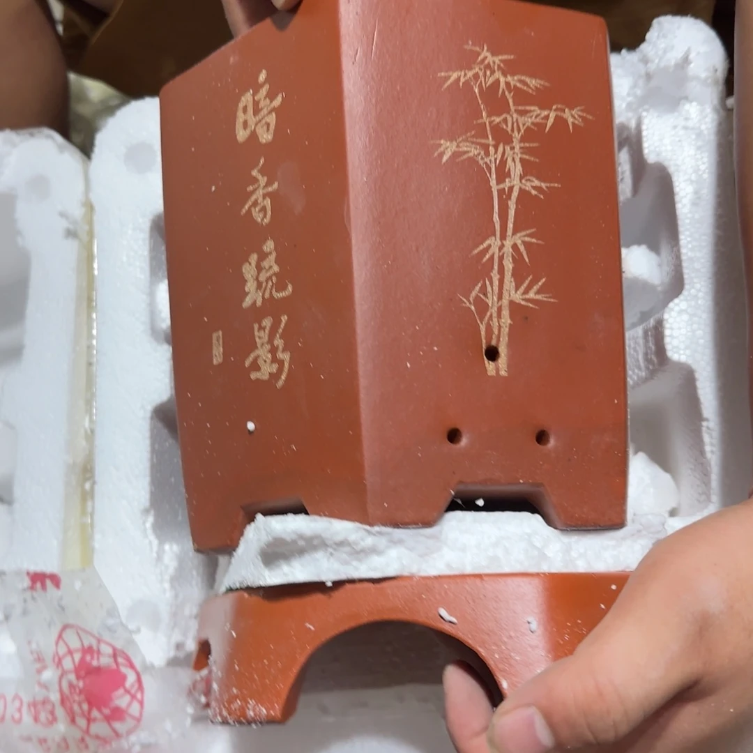 花盆紫砂瑕疵是不