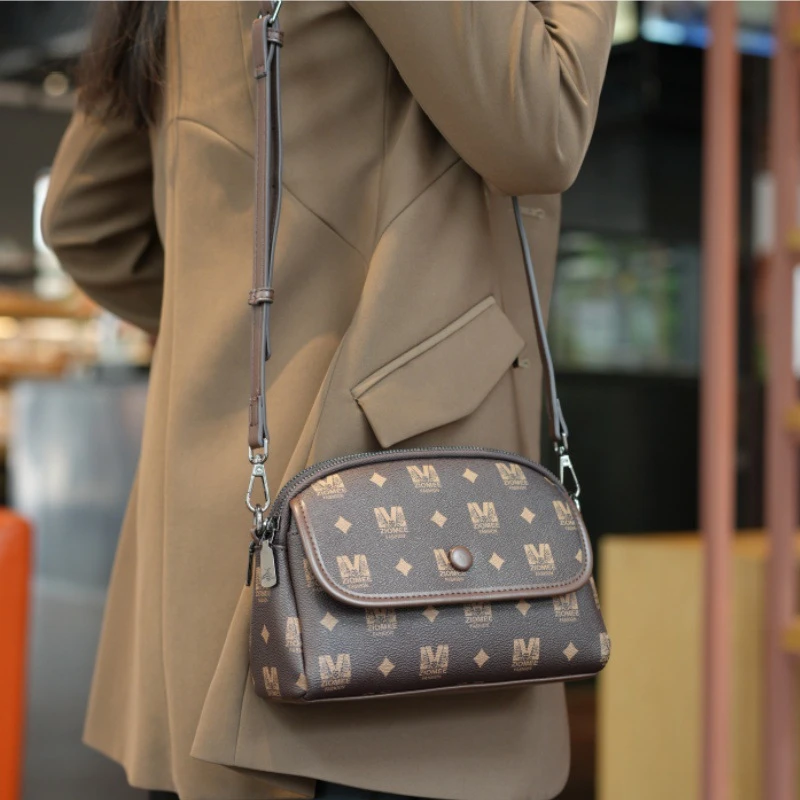 品牌包包女2025新款大容量轻奢小众时尚百搭单肩斜挎包