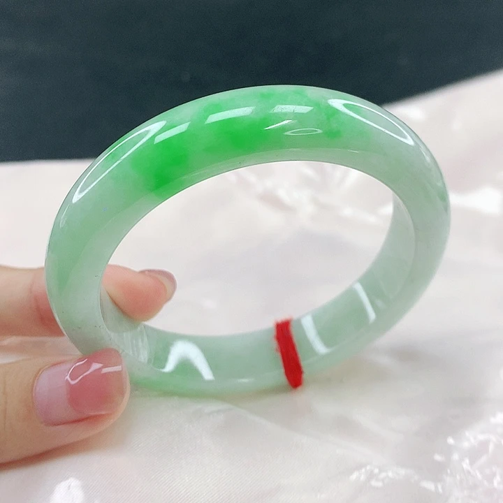 翡翠未镶嵌手镯圈55.5，78024