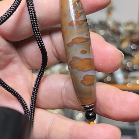 玛瑙/玉髓裸珠_ HEIMORI 天然天珠