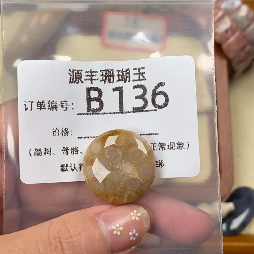 一****硅化玉未镶嵌颈饰