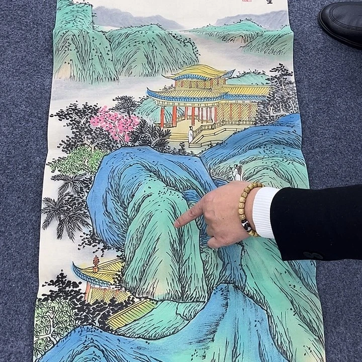 国画纯手绘国画作品