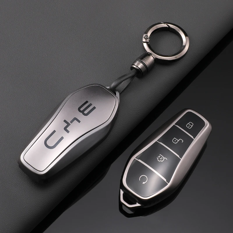 比亚迪钥匙套汉DMI宋Plus秦l唐Max元Pro车EV海豹06海狮07汽车适用