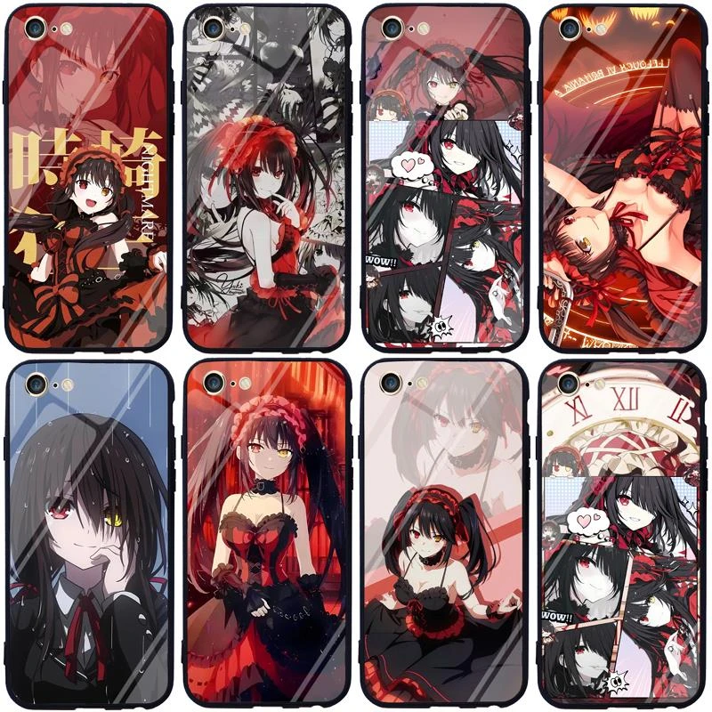 任意型号约会大作战时崎狂三手机壳适用oppo苹果16 15 14 vivo小