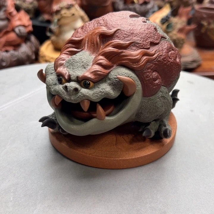 紫砂茶宠吸金纳财紫砂紫砂