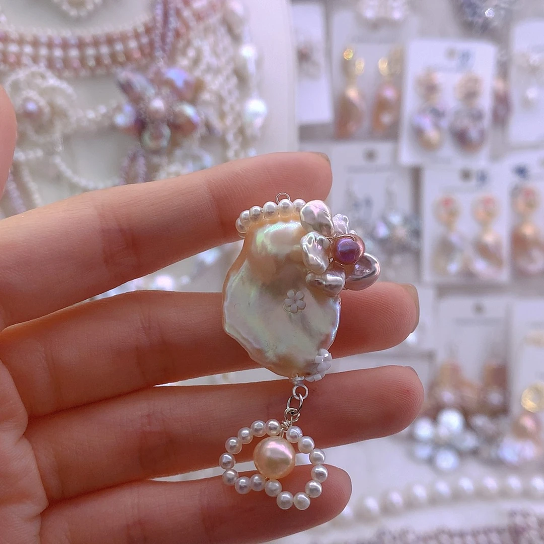 未镶嵌淡水珍珠戒指