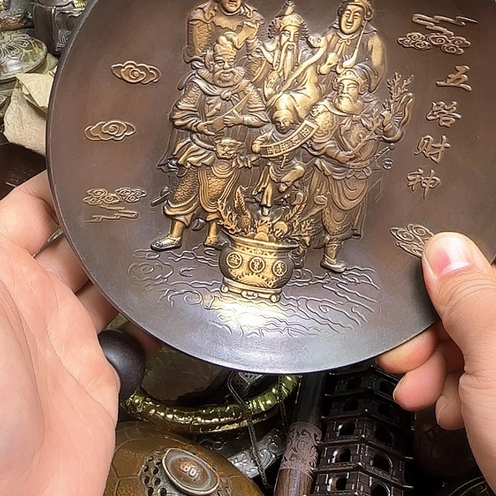 铜器办公室茶室摆件