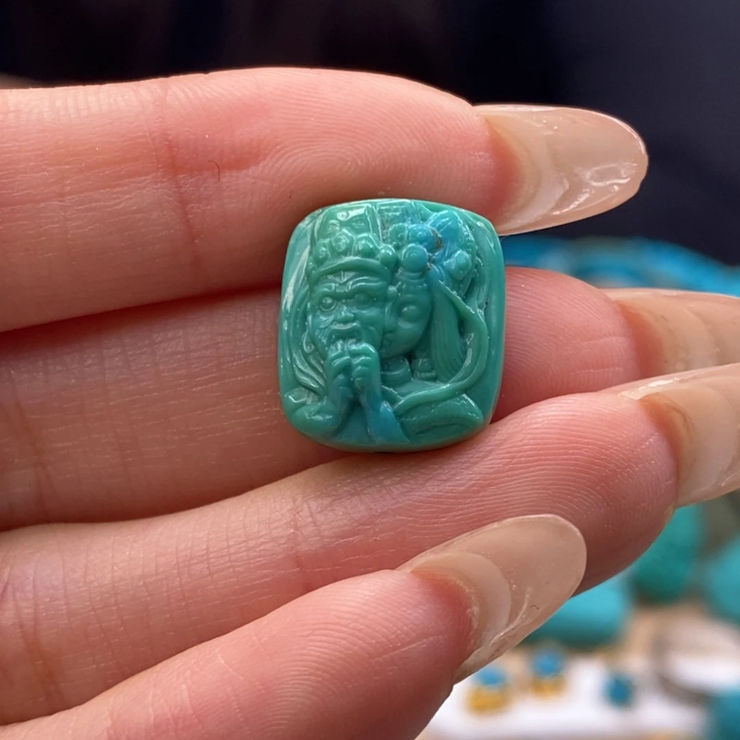 未镶嵌绿松石挂件