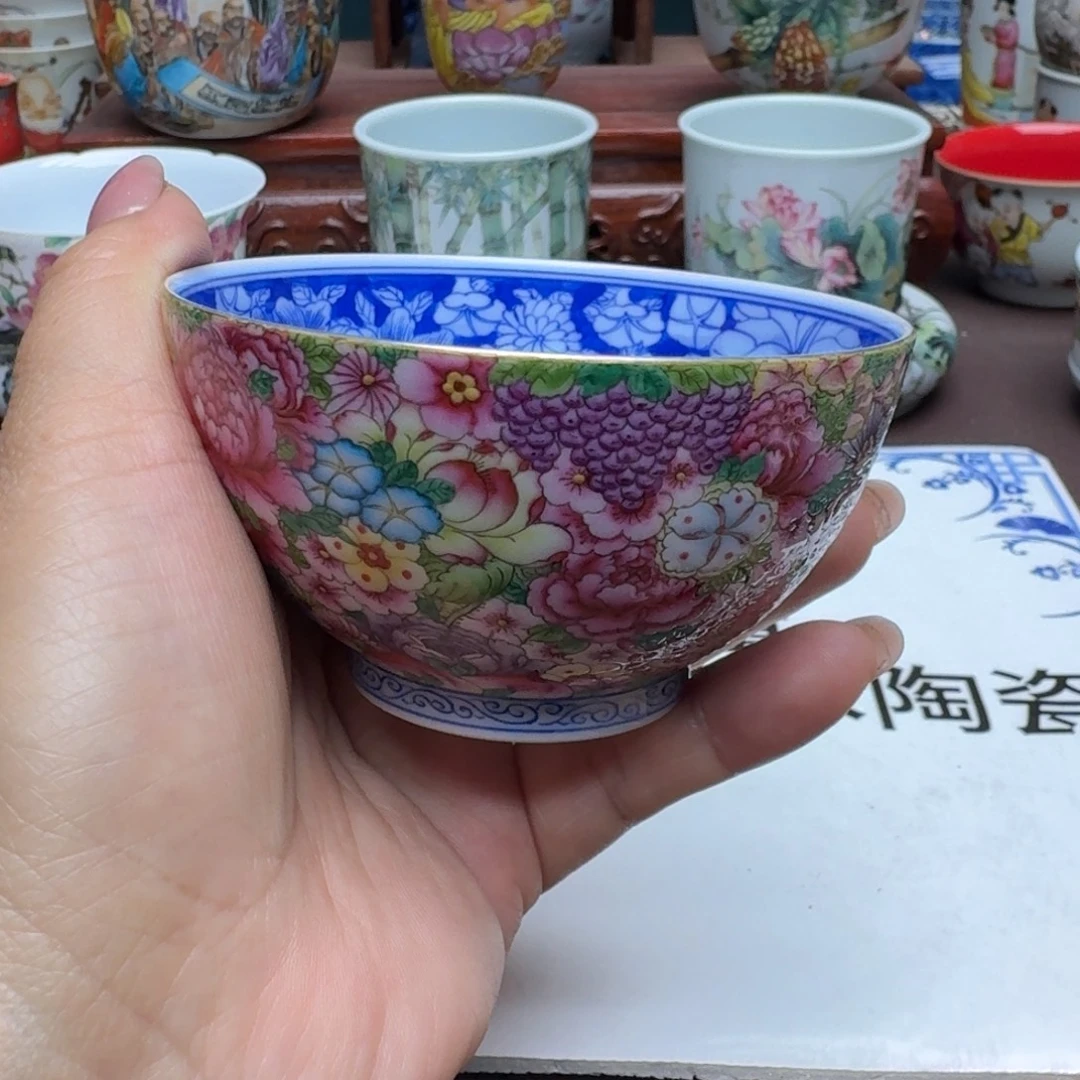 景德镇手工手绘展示