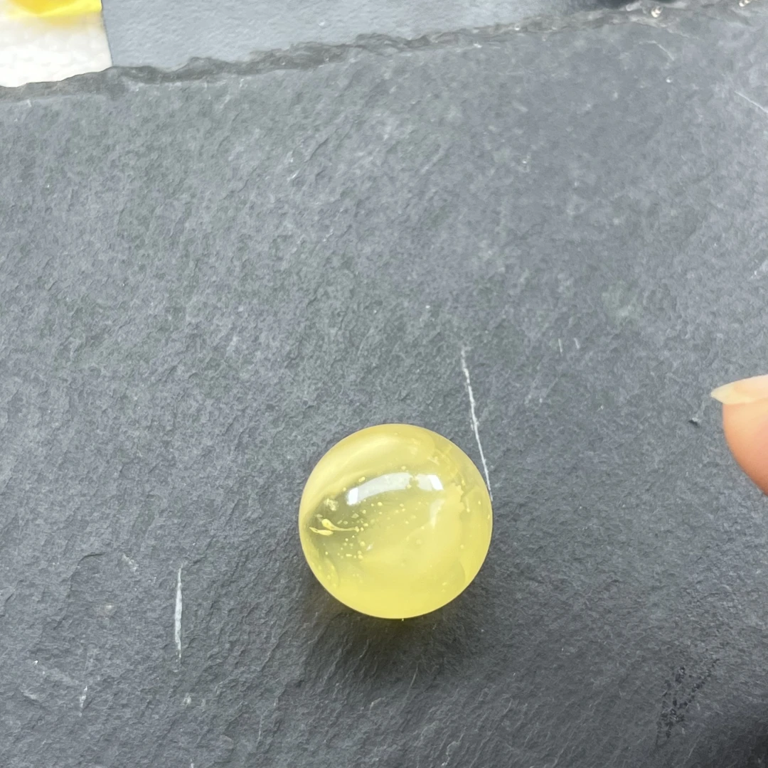 A354天然蜜蜡琥珀金绞蜜圆珠