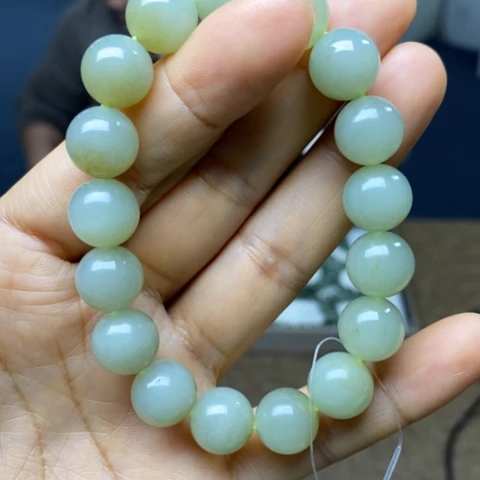 和田玉未镶嵌手链112