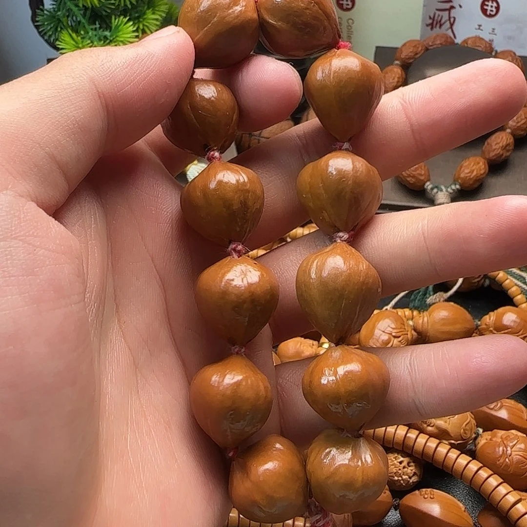 橄榄核手串/手链蒜头福利