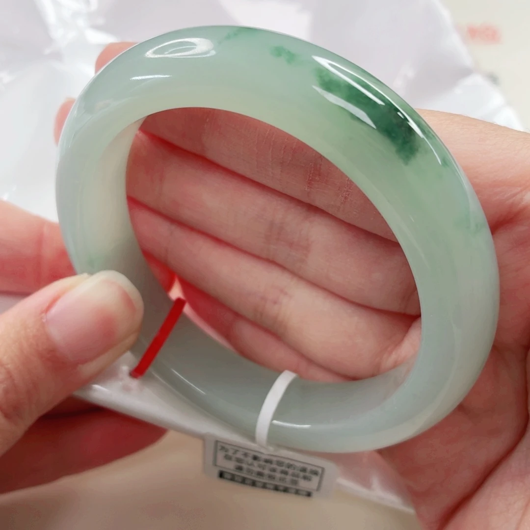 翡翠未镶嵌手镯56圈x600